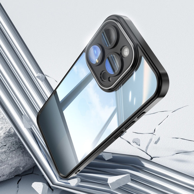 For iPhone 12 Pro Max Acrylic Hybrid TPU Armor Shockproof Phone Case