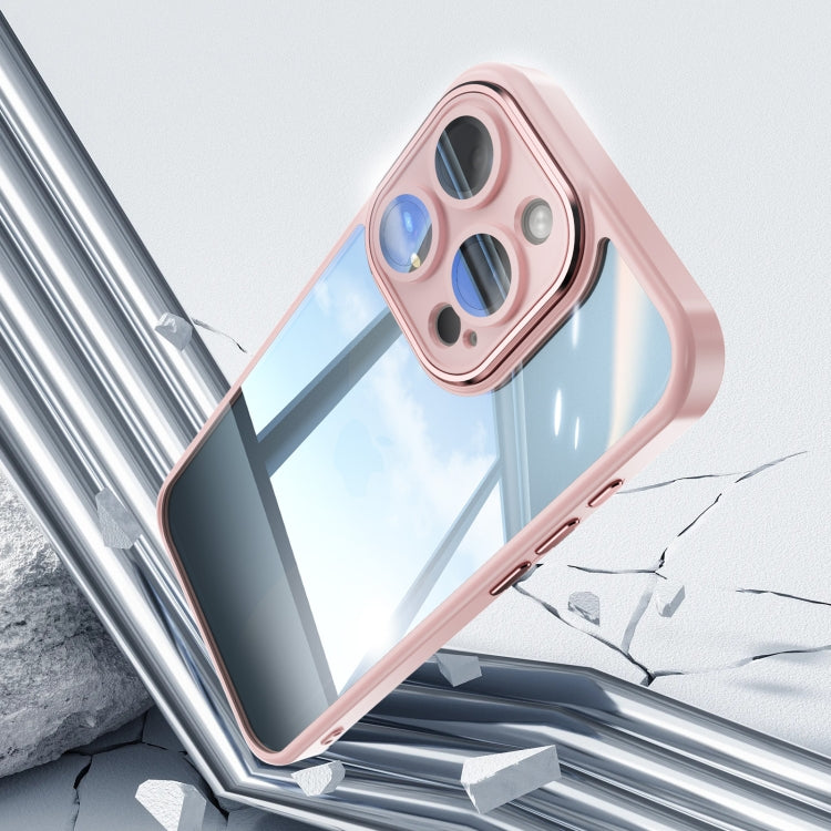 For iPhone 12 Pro Max Acrylic Hybrid TPU Armor Shockproof Phone Case