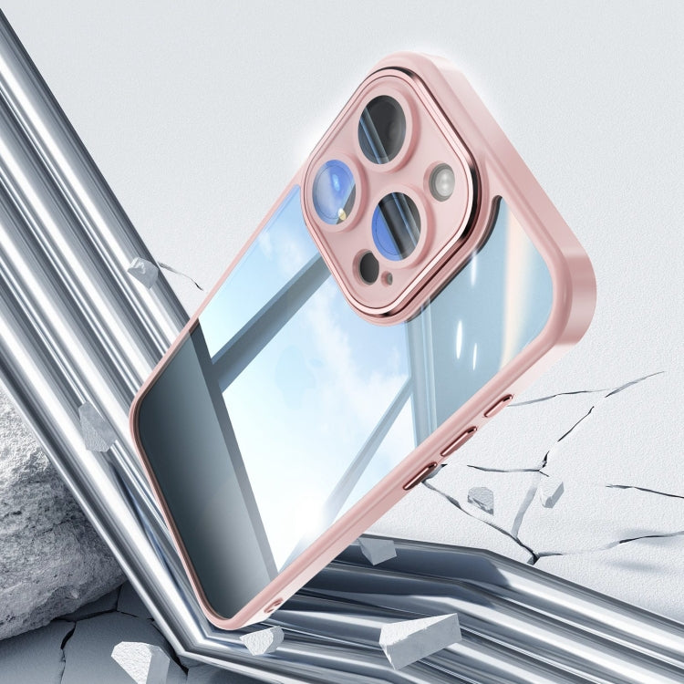 For iPhone 16 Pro Max Acrylic Hybrid TPU Armor Shockproof Phone Case