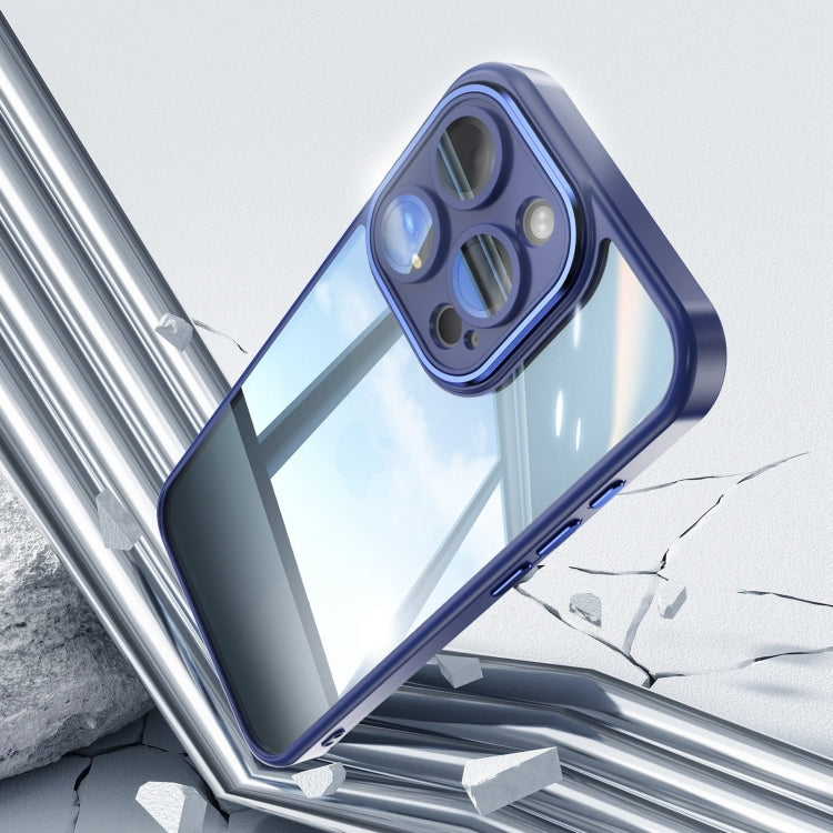 For iPhone 16 Acrylic Hybrid TPU Armor Shockproof Phone Case