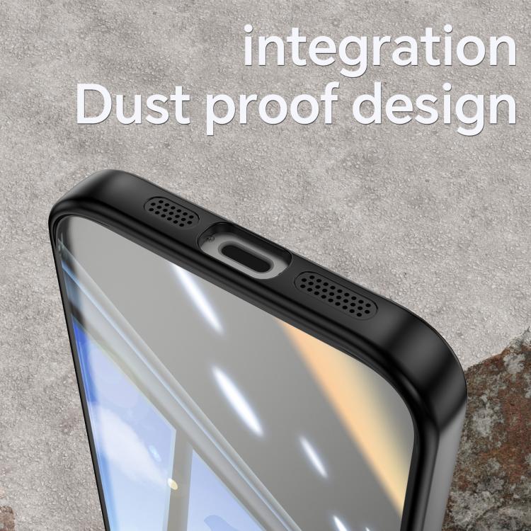 For iPhone 17e / 16e Acrylic Hybrid TPU Armor Shockproof Phone Case