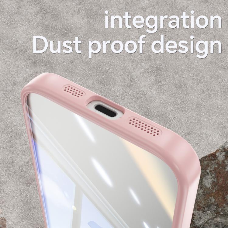 For iPhone 17e / 16e Acrylic Hybrid TPU Armor Shockproof Phone Case