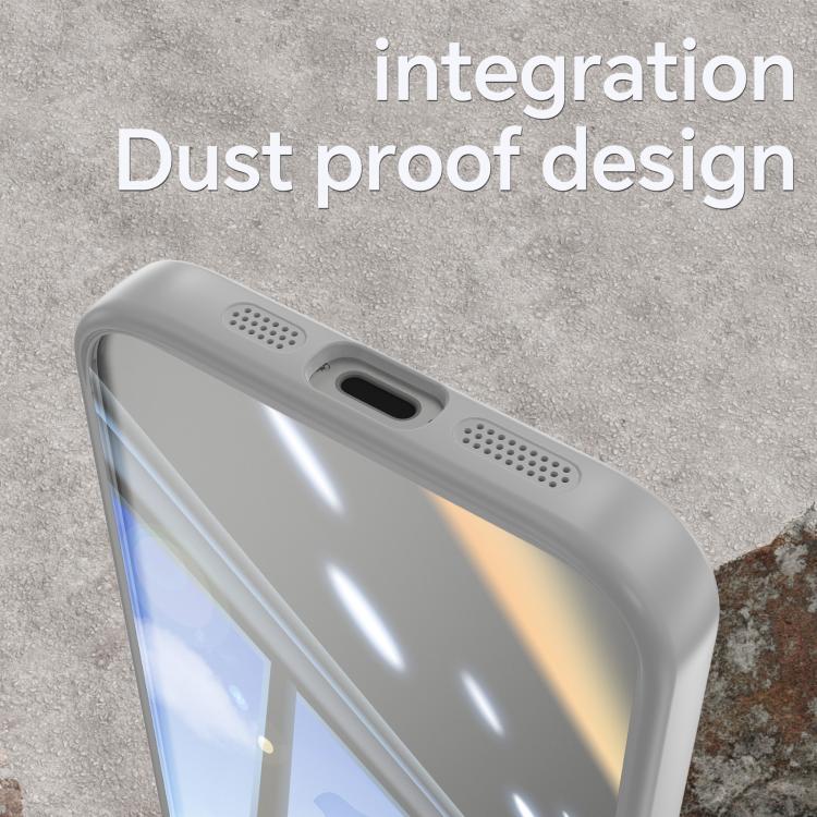 For iPhone 17e / 16e Acrylic Hybrid TPU Armor Shockproof Phone Case