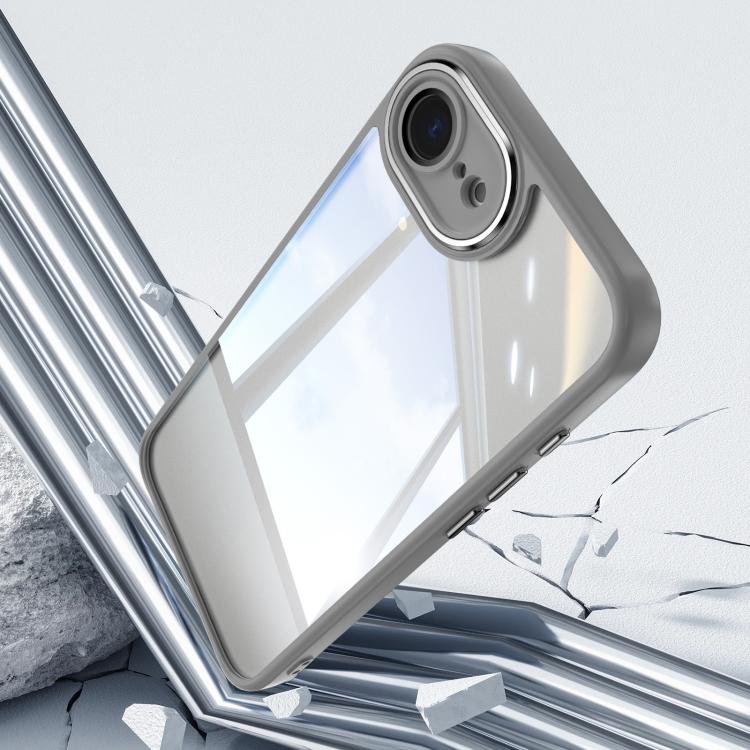 For iPhone 17e / 16e Acrylic Hybrid TPU Armor Shockproof Phone Case