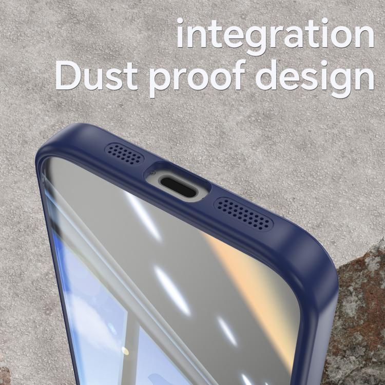 For iPhone 17e / 16e Acrylic Hybrid TPU Armor Shockproof Phone Case