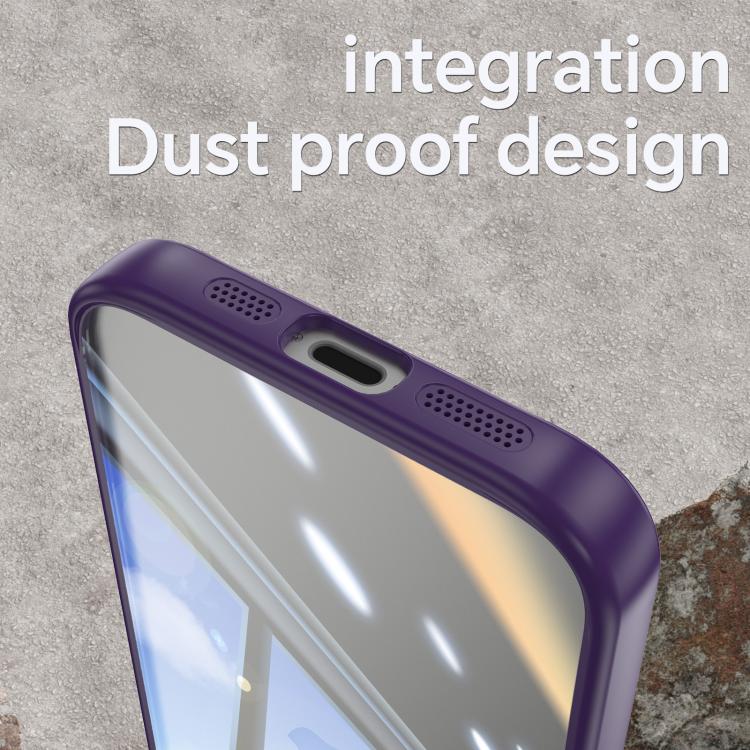 For iPhone 17e / 16e Acrylic Hybrid TPU Armor Shockproof Phone Case