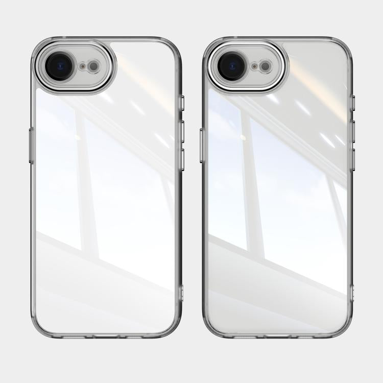 For iPhone 17e / 16e Acrylic Hybrid TPU Armor Shockproof Phone Case