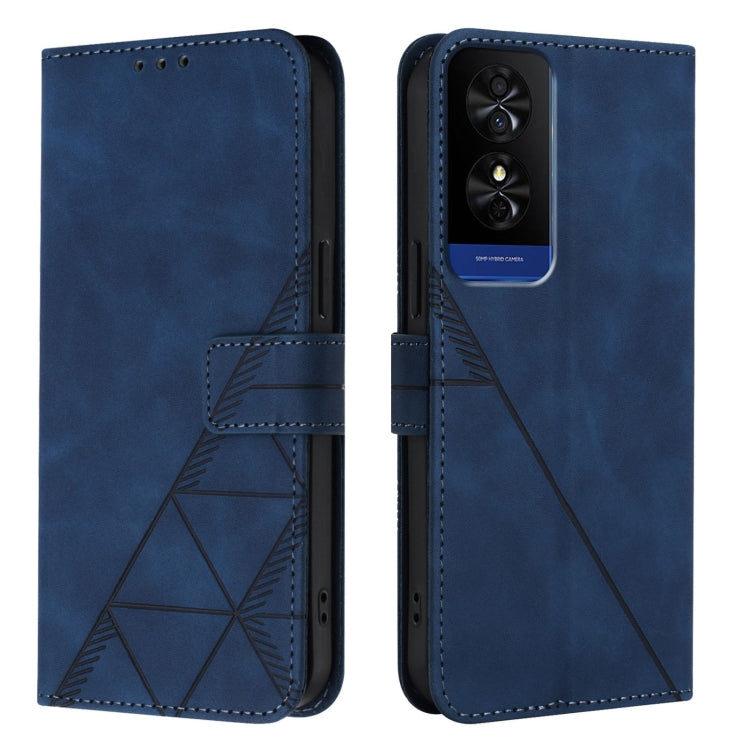 For TCL 50 5G Crossbody 3D Embossed Flip Leather Phone Case