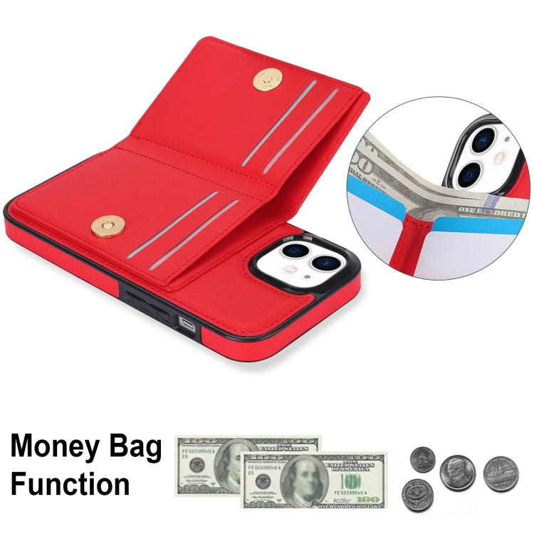 For iPhone 14 Plus RFID Anti-theft Card Ring Holder Phone Case