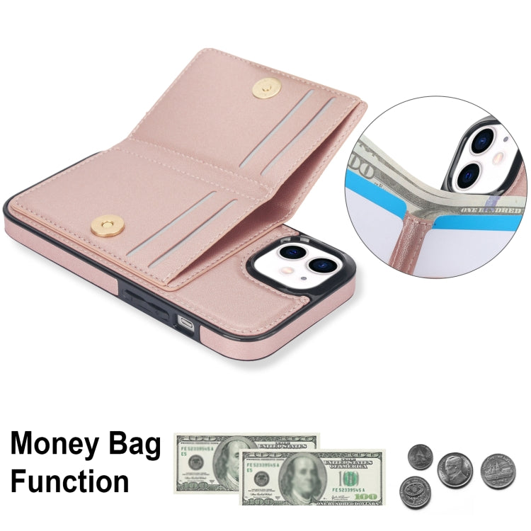 For iPhone 14/13 RFID Anti-theft Card Ring Holder Phone Case