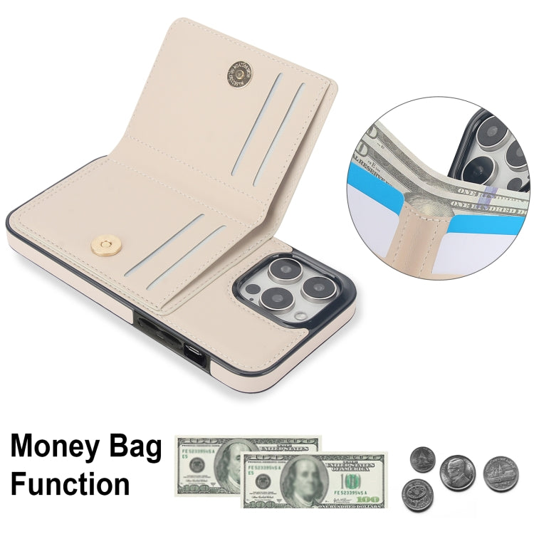 For iPhone 14 Pro RFID Anti-theft Card Ring Holder Phone Case