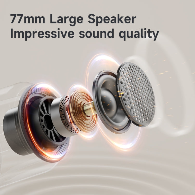 Zealot S66M RGB Rhythmic Light Karaoke Wireless Speaker, Style:Single Mic - Black