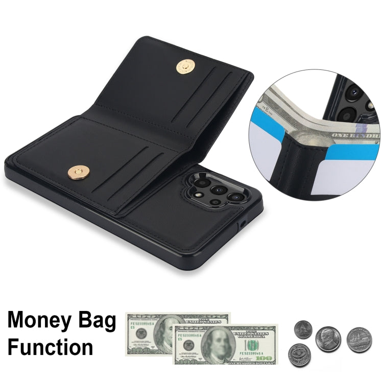 For Samsung Galaxy A13 4G/5G RFID Anti-theft Card Ring Holder Phone Case