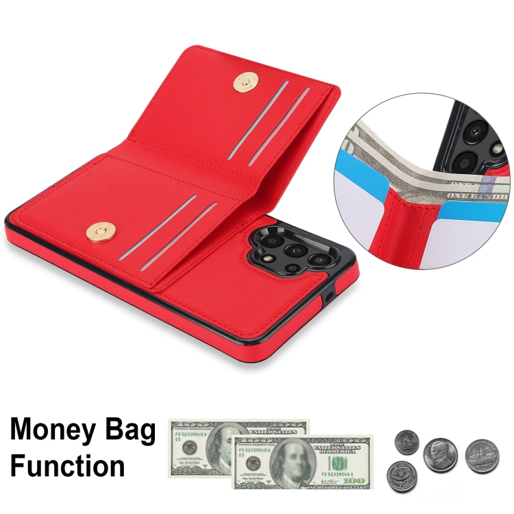 For Samsung Galaxy A13 4G/5G RFID Anti-theft Card Ring Holder Phone Case