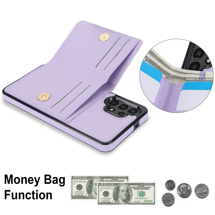 For Samsung Galaxy A13 4G/5G RFID Anti-theft Card Ring Holder Phone Case
