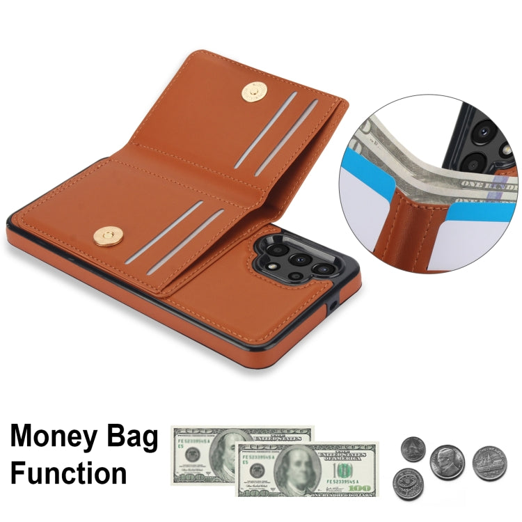 For Samsung Galaxy A13 4G/5G RFID Anti-theft Card Ring Holder Phone Case