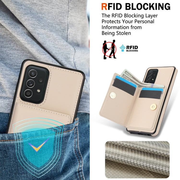For Samsung Galaxy A72 4G/5G RFID Anti-theft Card Ring Holder Phone Case