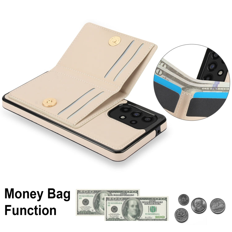 For Samsung Galaxy A53 4G/5G RFID Anti-theft Card Ring Holder Phone Case