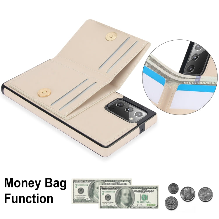 For Samsung Galaxy Note20 Ultra RFID Anti-theft Card Ring Holder Phone Case