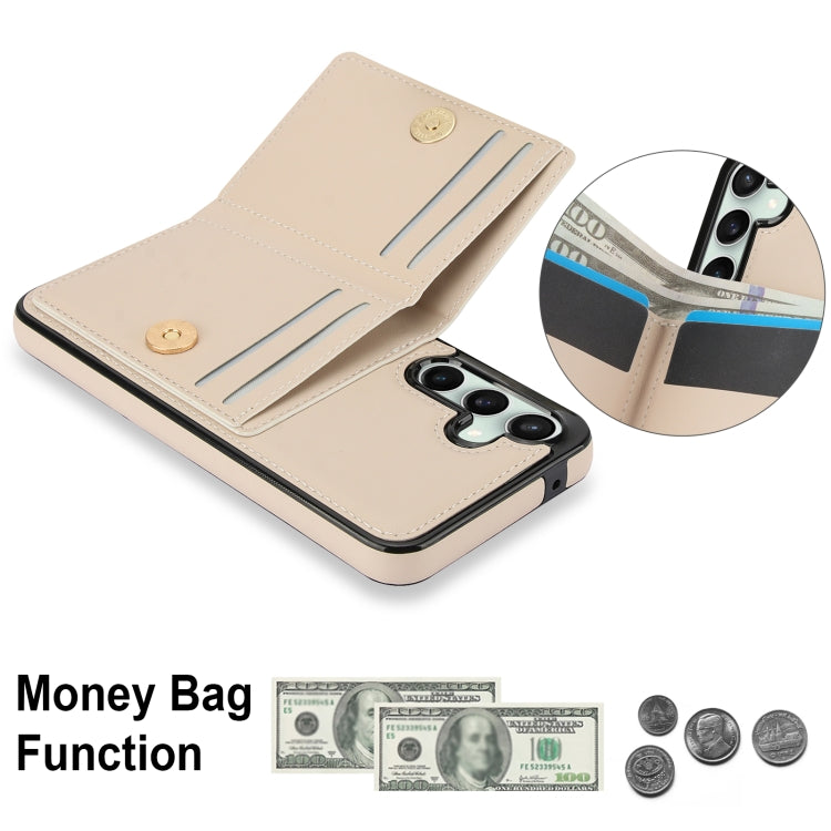 For Samsung Galaxy S23 FE 5G RFID Anti-theft Card Ring Holder Phone Case