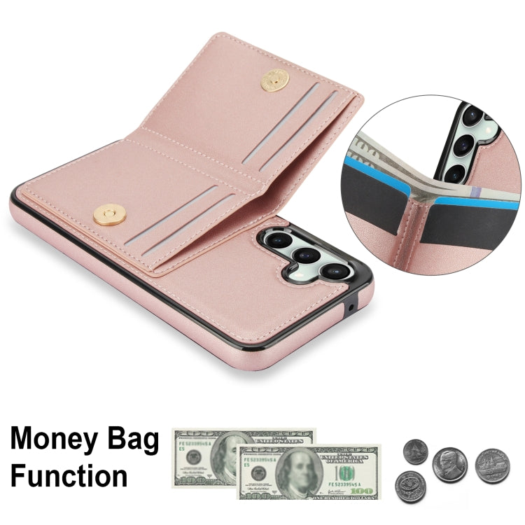 For Samsung Galaxy S23 FE 5G RFID Anti-theft Card Ring Holder Phone Case