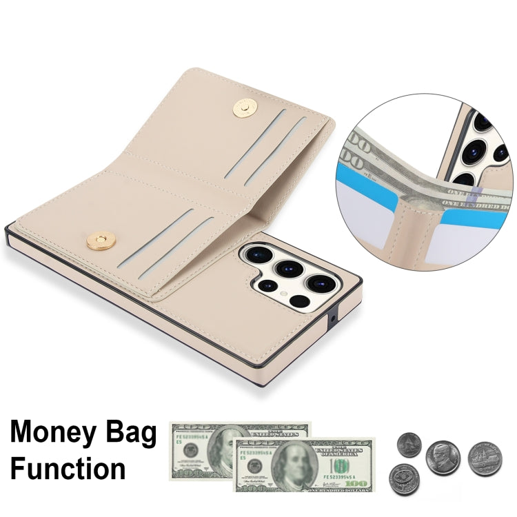 For Samsung Galaxy S23 Ultra 5G RFID Anti-theft Card Ring Holder Phone Case