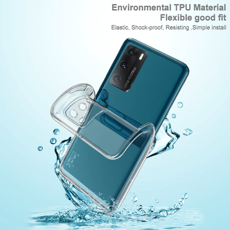 For iPhone 15 IMAK UX-5 Series Transparent TPU Phone Case - Transparent