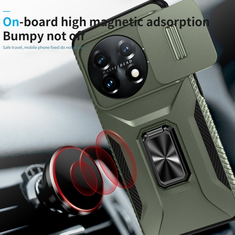 For OnePlus 11 5G Sliding Camshield Holder Phone Case