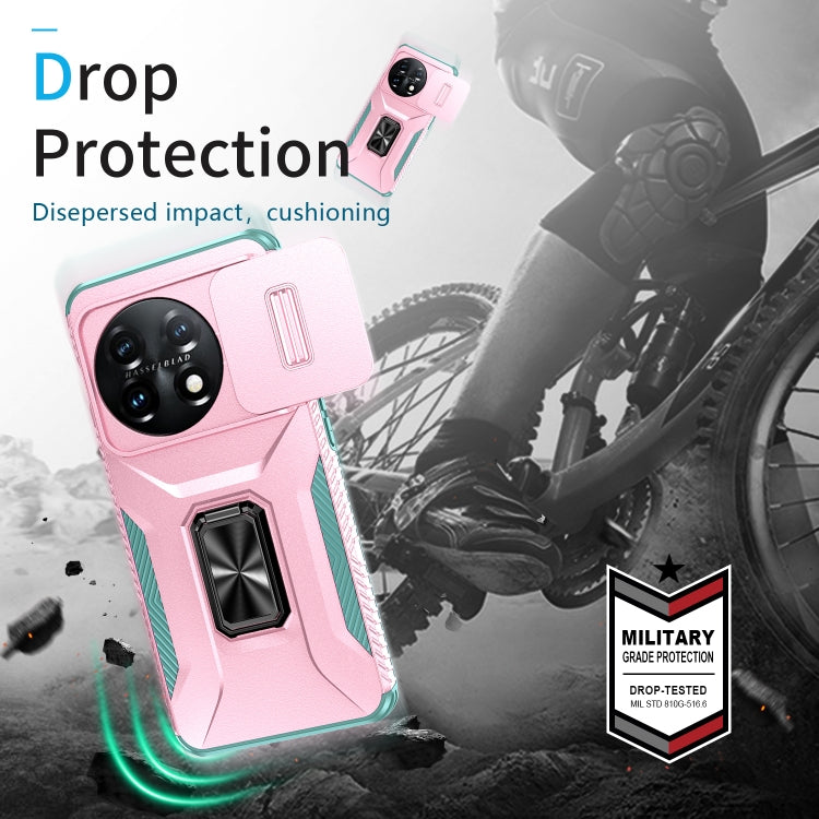 For OnePlus 11 5G Sliding Camshield Holder Phone Case