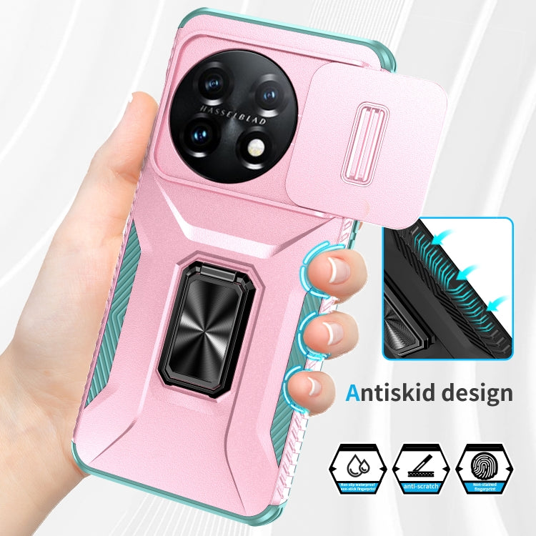 For OnePlus 11 5G Sliding Camshield Holder Phone Case