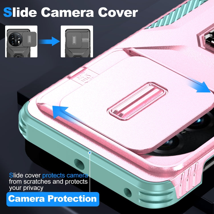 For OnePlus 11 5G Sliding Camshield Holder Phone Case
