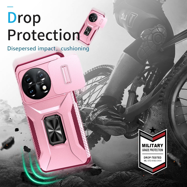 For OnePlus 11 5G Sliding Camshield Holder Phone Case