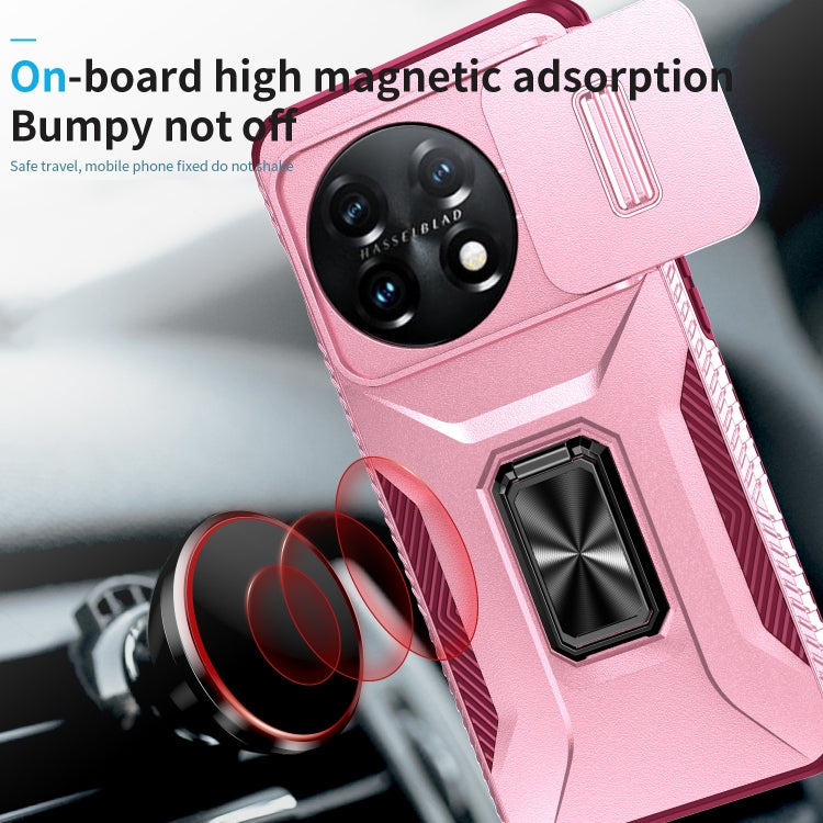 For OnePlus 11 5G Sliding Camshield Holder Phone Case