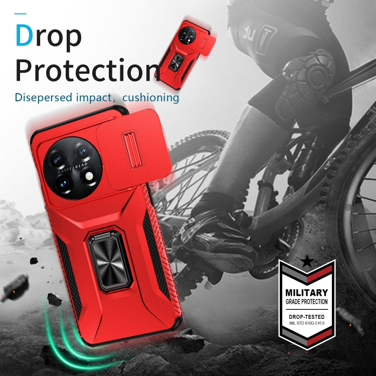 For OnePlus 11 5G Sliding Camshield Holder Phone Case