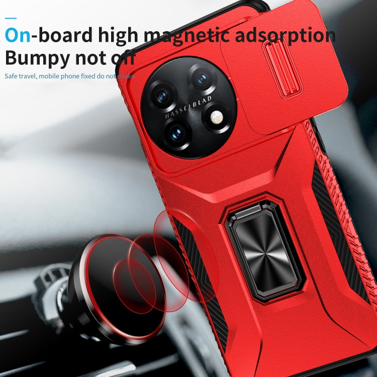 For OnePlus 11 5G Sliding Camshield Holder Phone Case