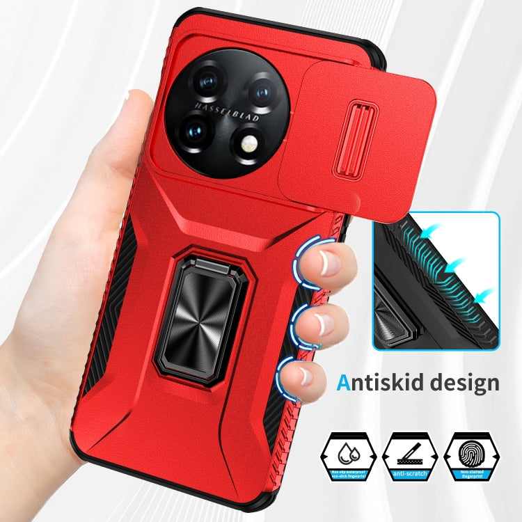 For OnePlus 11 5G Sliding Camshield Holder Phone Case