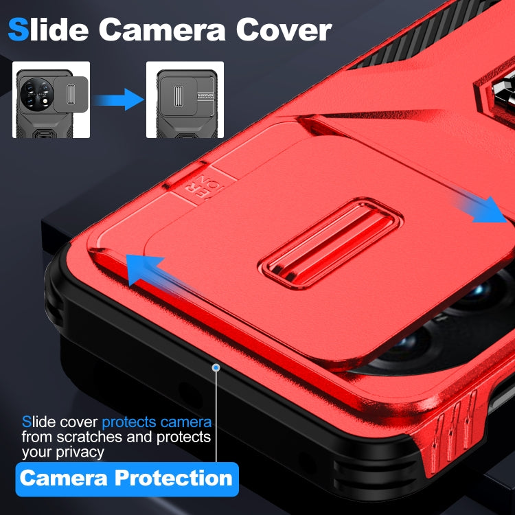 For OnePlus 11 5G Sliding Camshield Holder Phone Case