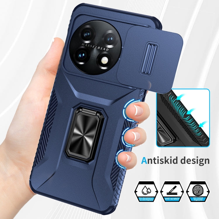 For OnePlus 11 5G Sliding Camshield Holder Phone Case