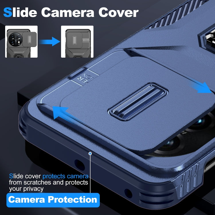 For OnePlus 11 5G Sliding Camshield Holder Phone Case