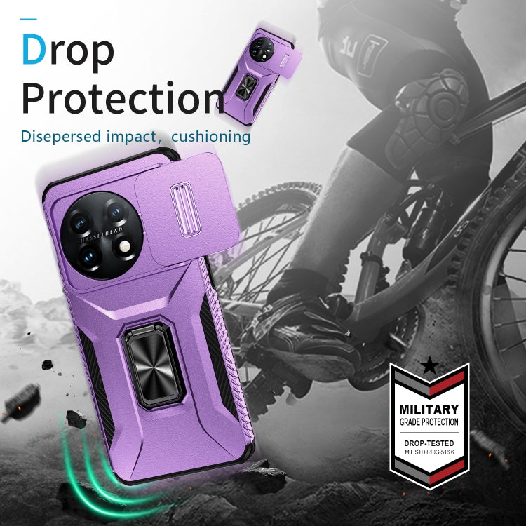 For OnePlus 11 5G Sliding Camshield Holder Phone Case