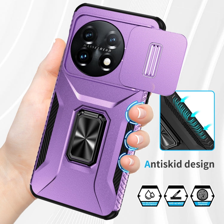 For OnePlus 11 5G Sliding Camshield Holder Phone Case