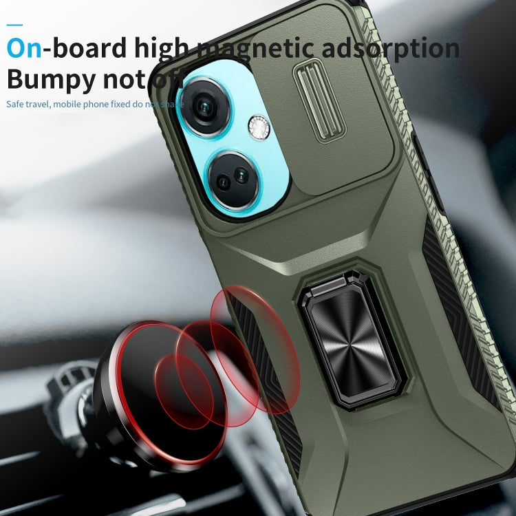 For OnePlus Nord CE3 5G Sliding Camshield Holder Phone Case