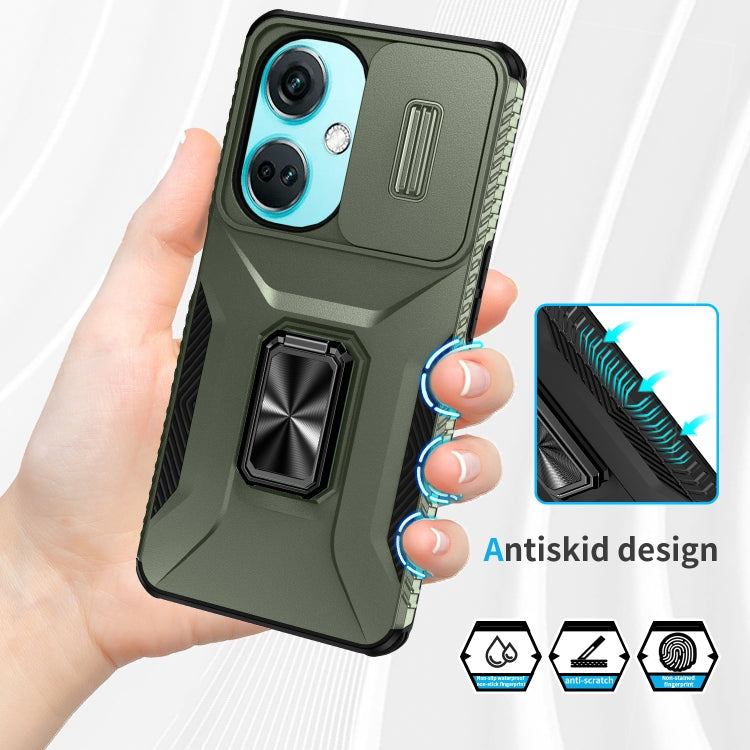 For OnePlus Nord CE3 5G Sliding Camshield Holder Phone Case
