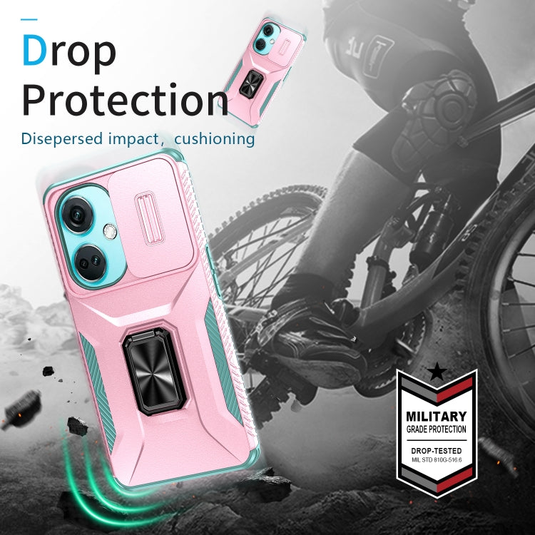 For OnePlus Nord CE3 5G Sliding Camshield Holder Phone Case
