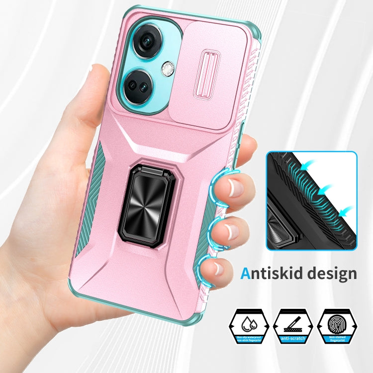 For OnePlus Nord CE3 5G Sliding Camshield Holder Phone Case