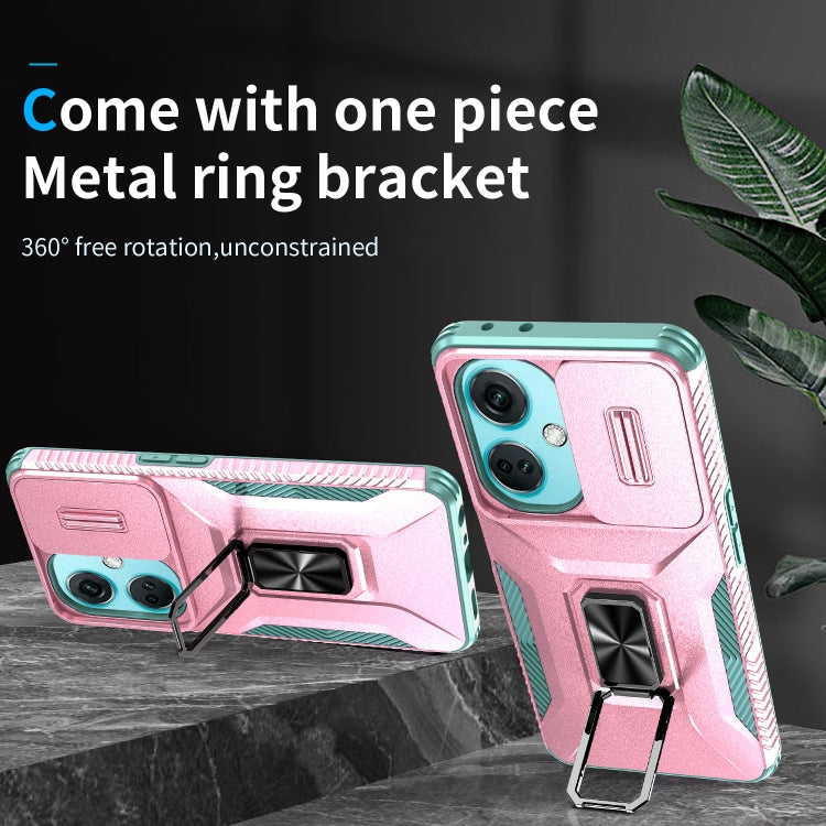 For OnePlus Nord CE3 5G Sliding Camshield Holder Phone Case