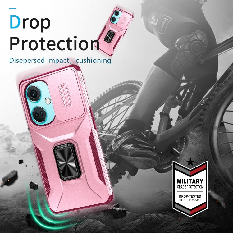 For OnePlus Nord CE3 5G Sliding Camshield Holder Phone Case