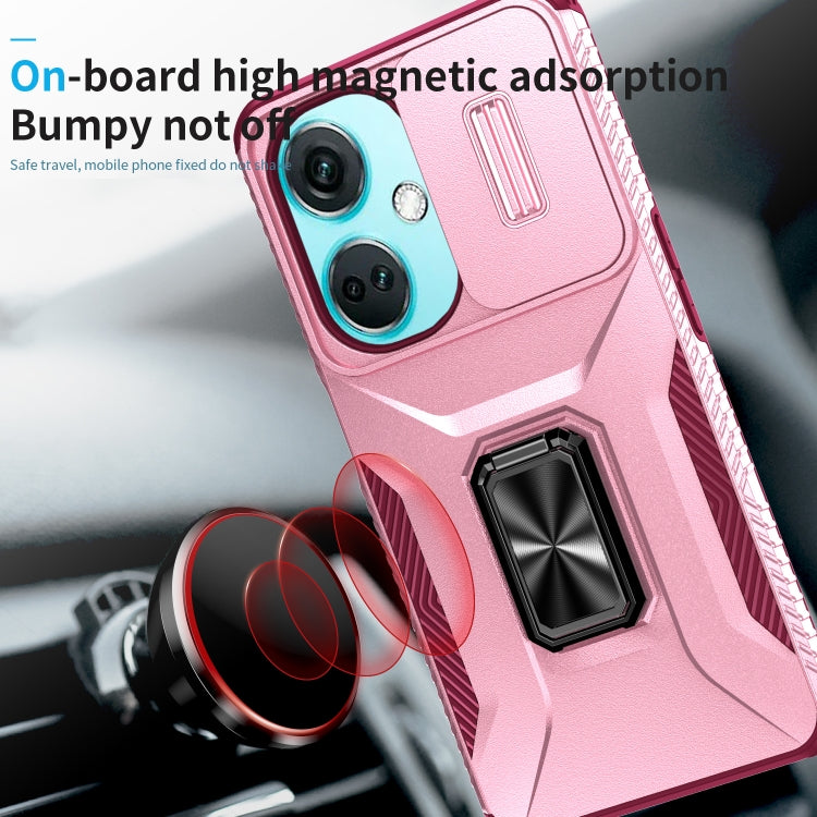 For OnePlus Nord CE3 5G Sliding Camshield Holder Phone Case