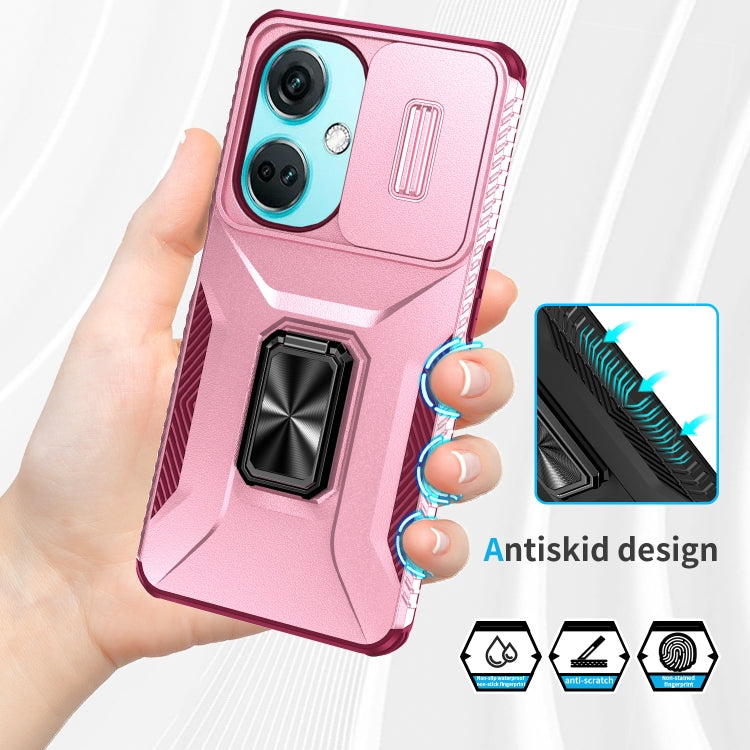 For OnePlus Nord CE3 5G Sliding Camshield Holder Phone Case
