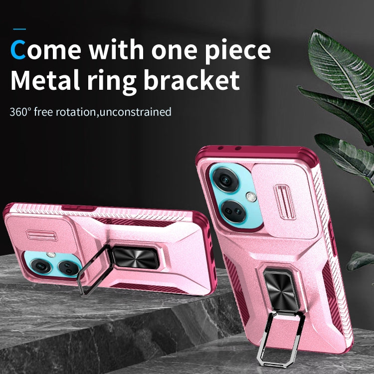For OnePlus Nord CE3 5G Sliding Camshield Holder Phone Case